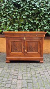 Credenza servante antica Luigi Filippo cappuccina con gola
