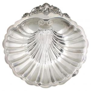 Large silver-plated bowl - O/2853 -