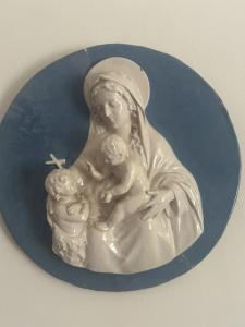 Vierge émaillée
