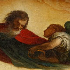 XIX secolo, da Tiziano Vecellio (Pieve di Cadore, 1488/1490 – Venezia, 27 agosto 1576), Assunta - Foto 6