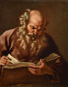 Retrato do filósofo Heráclito, Giovanni Battista Beinaschi (Fossano 1634 aprox. - Nápoles 1688)