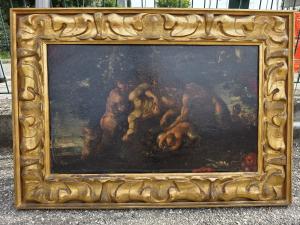 Sátiros, Óleo sobre tela, Época de 1600