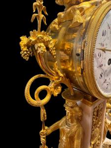 "The Vestals" mantel clock LXVI - Ridel in Paris - Foto 5
