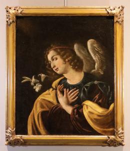L’angelo annunciante, Lucrina Fetti (Roma, 1590 circa – Mantova, 1673) attribuibile