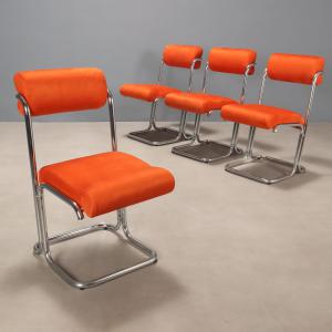 Sedie 'Cantilever' Anni 70