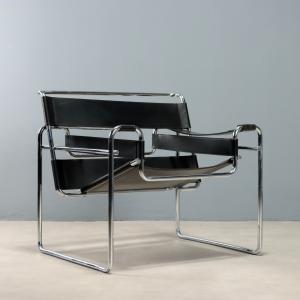 Wassily-Sessel von Marcel Breuer für Gavina, 70er Jahre