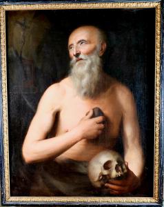 "San Girolamo "di Jan van Balen (Anversa 1611-1654) VENDUTO 