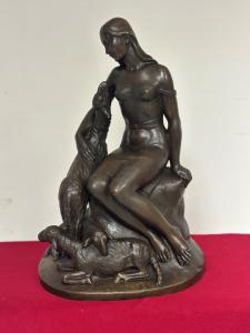 Bronzeskulptur, Wachsausschmelzverfahren, frühes 20. Jahrhundert