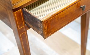 Walnut card table, Directoire style, 19th century - Foto 5