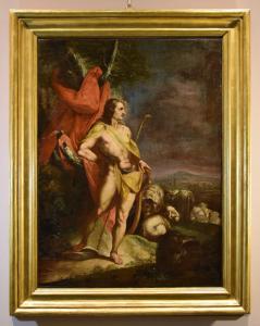 Apollo watches over King Admetus' flocks, Cornelis van Haarlem (Haarlem 1562-1638) Workshop
