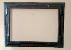 Grande cornice guilloche XIX secolo