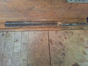 Tavolo da macellaio dell'Ottocento - Foto 6