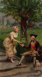 Giacomo Mantegazza “La mela tentatrice”