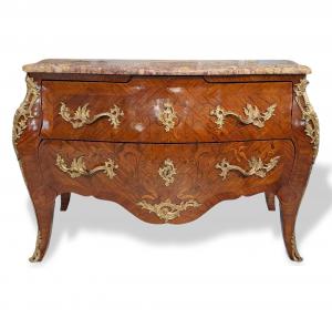 COMMODE IN ROSEWOOD STAMPED "PERINO" - ITALY - NAPOLEON III