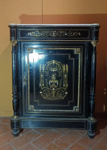 BOULLE SMALL CABINET NAPOLEON III MID 19TH CENTURY