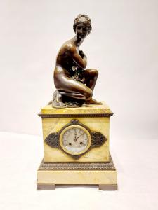 Orologio da tavolo  bronzo e marmo 