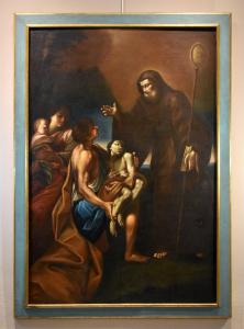 Felice Cignani (Bolonha 1658 - Forlì 1724) O milagre de São Francisco de Paula