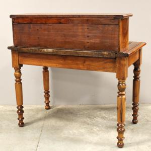 Antique walnut Louis Philippe desk - 19th century - Foto 10