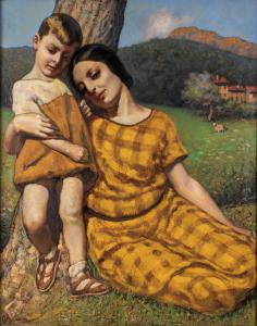BRESCIANI ATTILIO - Maternity, 1930