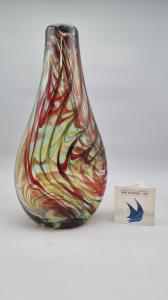Vaso di Murano originale firmato con certificato 46 cm