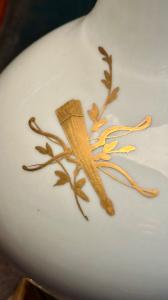 Coppia di Lampade da Tavolo in Porcellana Celadon e Bronzo Dorato – XIX secolo - Foto 5