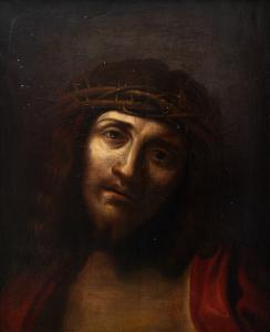 Ecce Homo, oil on panel, 17th Century