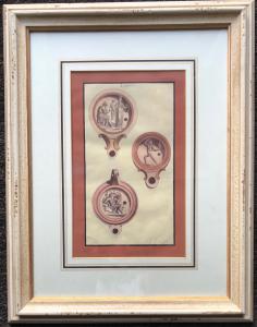 "Collezione di una serie di lanterne e lampade antiche II" - XIX sec. 