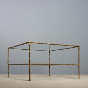 60s Brass Coffee Table - Foto 7