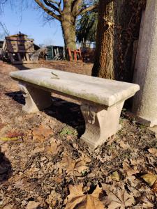 Set di 4 panchine in marmo - 130 x 45 cm
