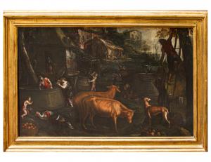 Francesco Bassano (Bassano, 1549 – Venezia, 1592),  L'Autunno