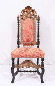 Poltrona com decorações em ouro, Veneto, Luís XIV