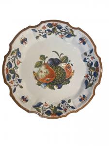 VENDUTI 10 piatti in maiolica , manifattura Antonibon , XVIII secolo