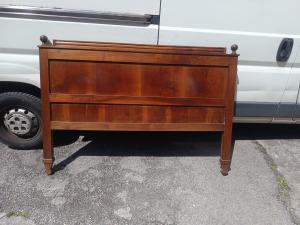 Empire walnut headboard