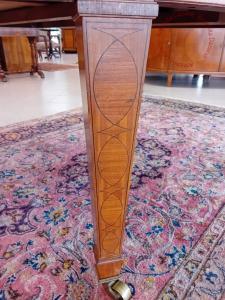 Tavolo in legno ovale epoca 900 - Foto 5