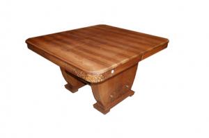 Mesa francesa em estilo Decò do início de 1900 em madeira de nogueira