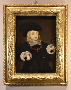 Carlos II Rei de Espanha, Juan Bautista Martínez del Mazo (Castela 1611 - Madrid 1667)