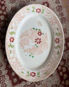 Widow Besio oval plate