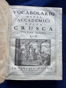 VOCABOLARIO DEGLI ACCADEMICI DELLA CRUSCA 1741 - Foto 9