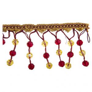 Frangia con pendenti in plexi - BP/02.