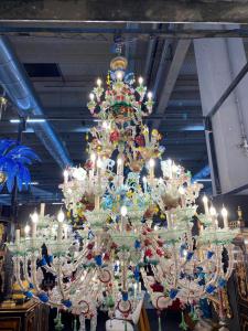 Murano-Glaslüster mit 60 Leuchten