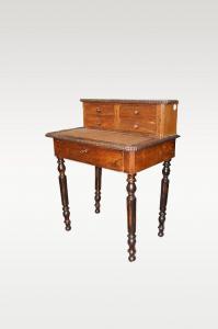 Small French rosewood writing desk from the 1800s