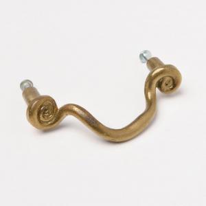 Maniglie di design in bronzo dorato - O/4678 -