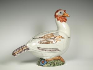 Rara zuppiera in maiolica , Pasquale Antonibon Nove di Bassano  , seconda metà del XVIII secolo RISERVATA