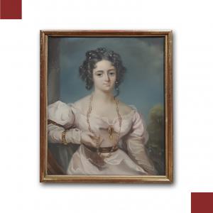 RITRATTO PASTELLO FANCIULLA SECONDA META’ XVIII SECOLO