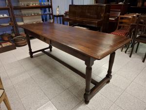 Mesa de frade em nogueira A 79 210x75