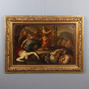 Dipinto Mosè e il Serpente di Bronzo