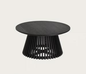 Black coffee table - contemporary