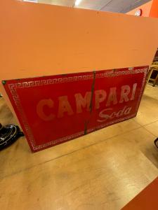 Targa Pubblicitaria Campari Vintage