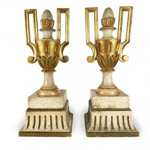 Pair of Italian Empire Vases 1800s