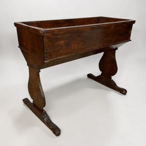 Antica Culla in legno Fioriera lettino 800 Arte Povera